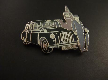 Austin FX4 Taxi Big Ben London oldtimer zwart